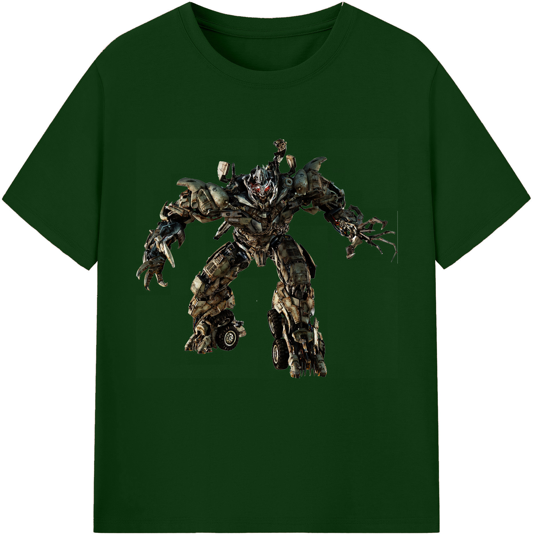（画像用） Transformers トランスフォーマー 綿100％半袖Tシャツ（フロントプリント）